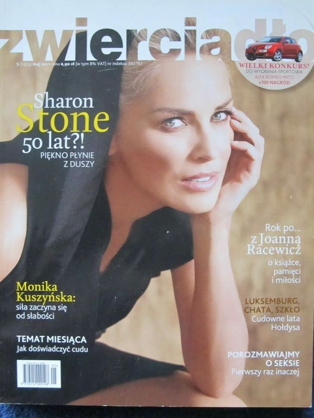 ZWIERCIADLO magazine side cover  May 2011