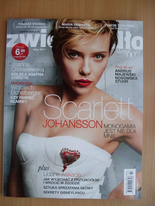 ZWIERCIADLO magazine side cover  July 2017