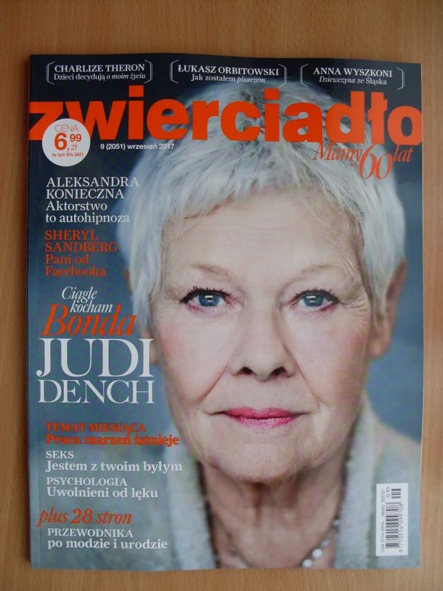 ZWIERCIADLO magazine side cover  September 2017