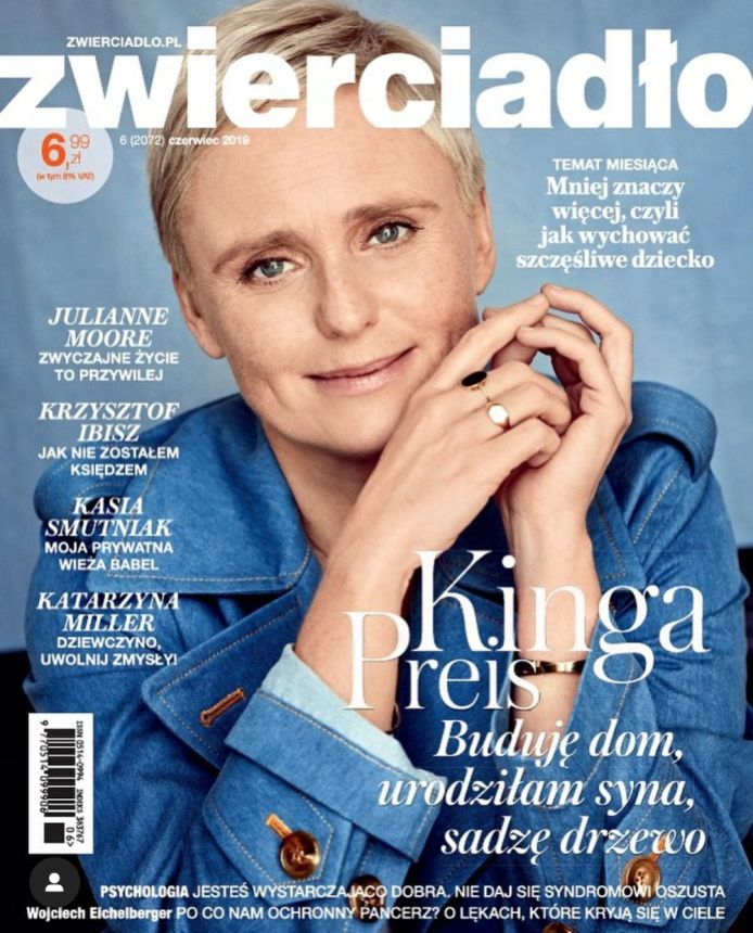 ZWIERCIADLO magazine side cover  June 2019