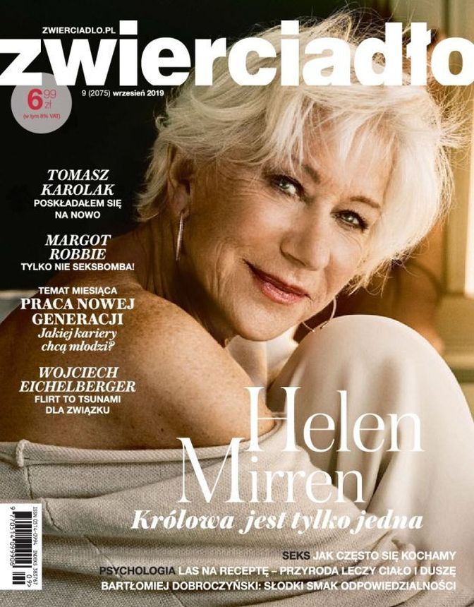 ZWIERCIADLO magazine side cover  September 2019