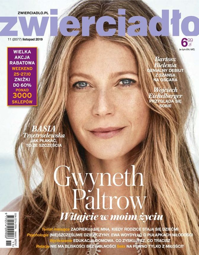 ZWIERCIADLO magazine side cover  November 2019
