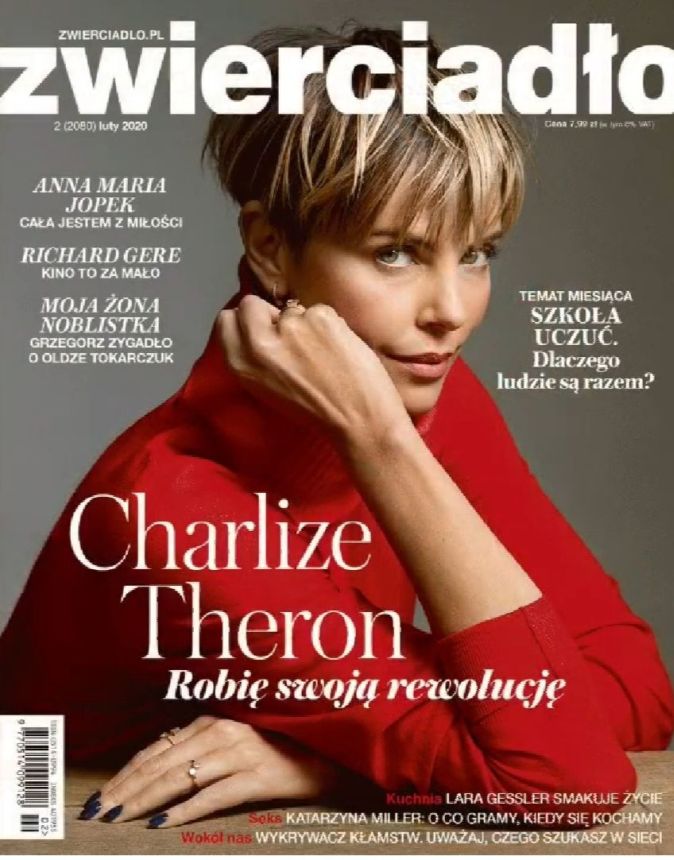 ZWIERCIADLO magazine side cover  February 2020