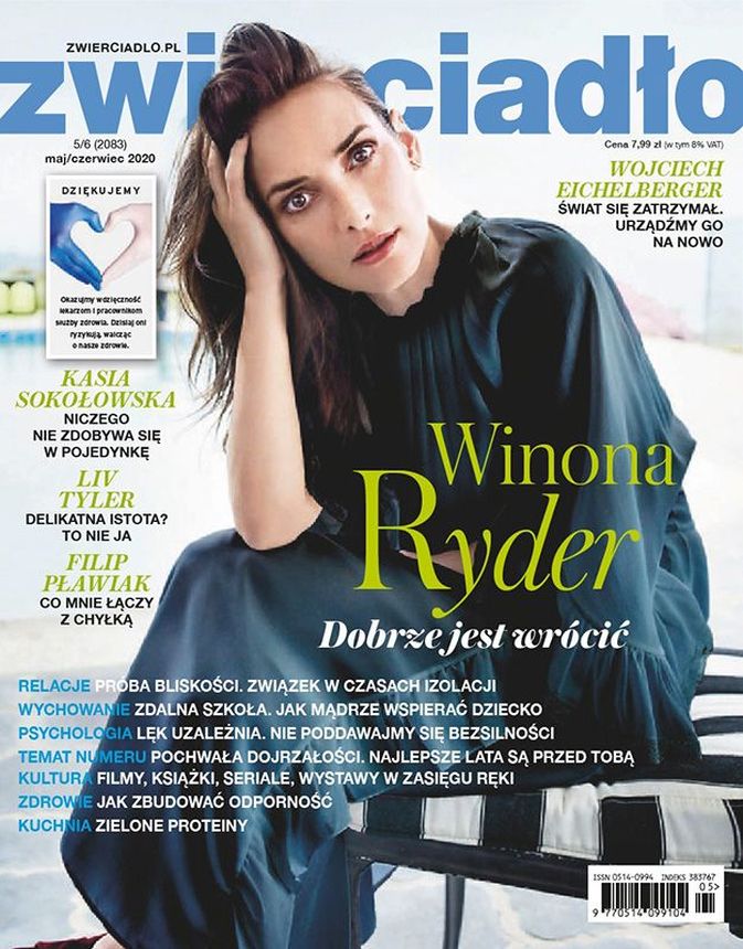 ZWIERCIADLO magazine side cover  May/June 2020