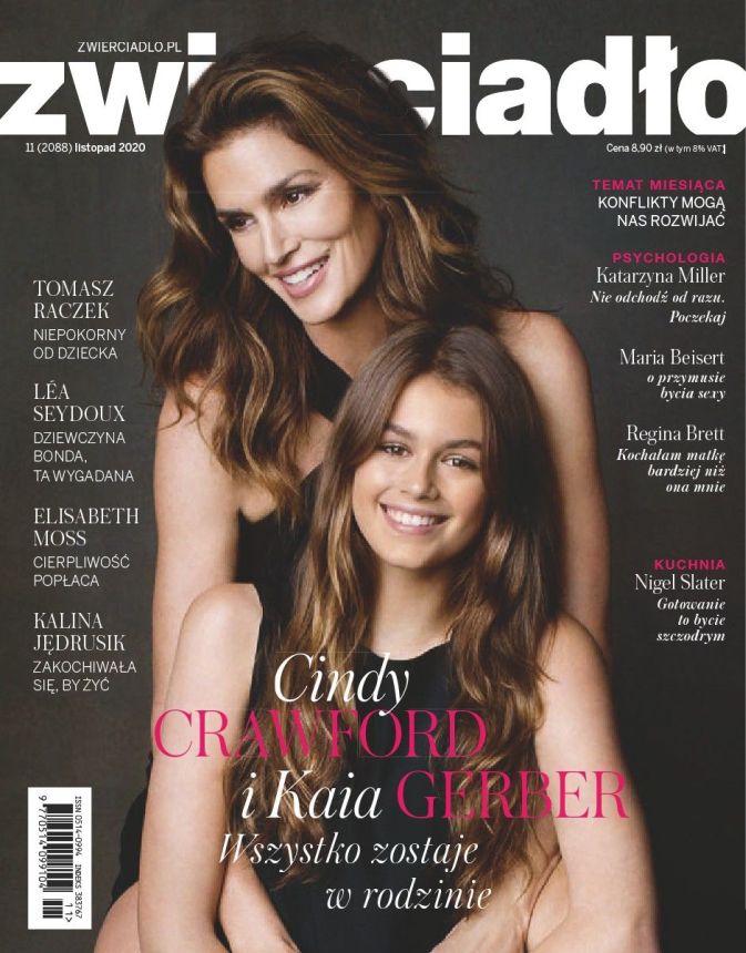 ZWIERCIADLO magazine side cover  November 2020