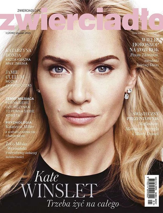 ZWIERCIADLO magazine side cover  January 2021