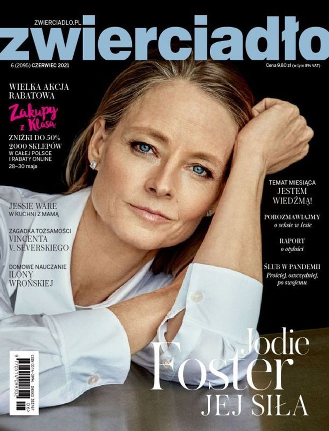 ZWIERCIADLO magazine side cover  June 2021
