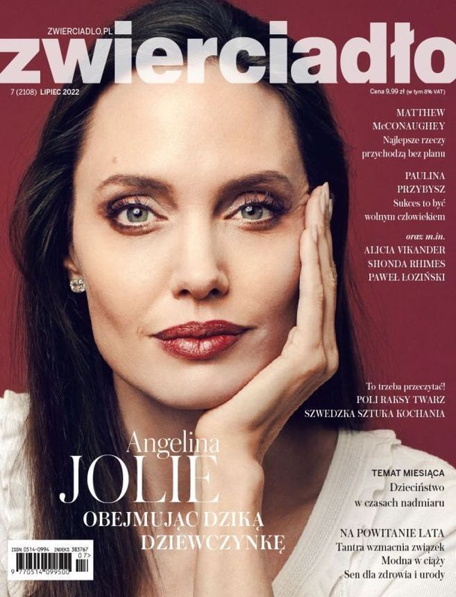 ZWIERCIADLO magazine side cover  July 2022