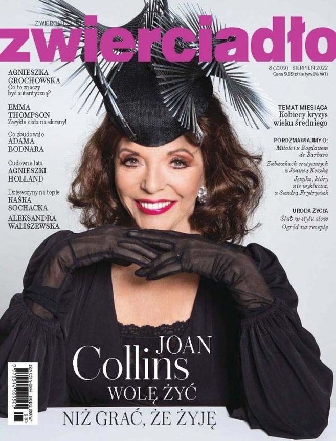 ZWIERCIADLO magazine side cover  August 2022